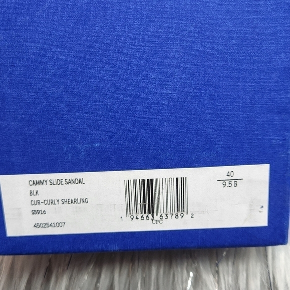 NWB Stuart Weitzman Cammy Shearling-Strap Slide Sandals - Picture 12 of 12